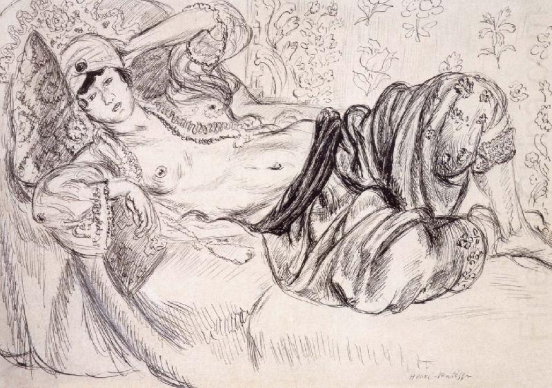 Odalisque, Henri Matisse